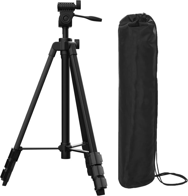 Xincere 55-inch Lightweight Aluminum Laser Level Tripod Stand with Bubble Level, Quick Release