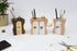 Suck UK Wood Pen Holder & Pencil Holder | Office Desk Accessories & Organizer, Dark