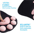 WESAPPINC Cat Paw Mouse Pad - Soft Silicone Wrist Support Ergonomic Non-Slip Mousepad for Office (Black Cherry)