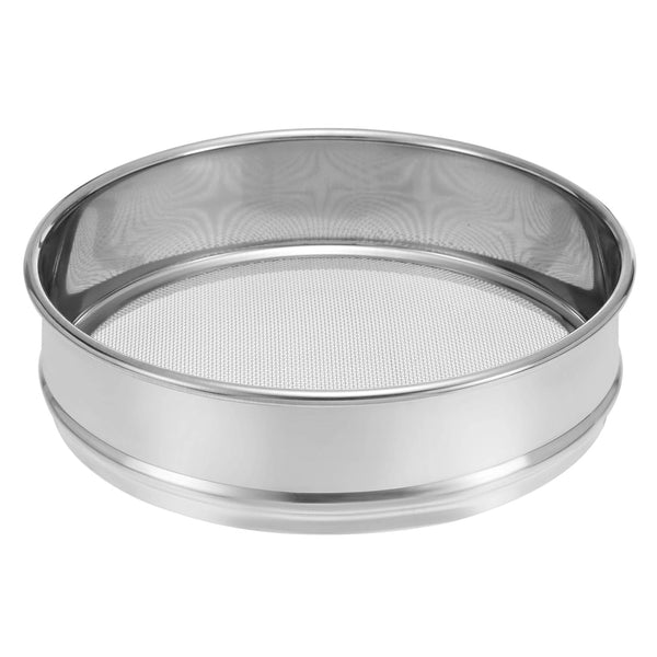 PATIKIL 18 Mesh Lab Sieve, 8" Diameter Test Sieve, 304 Stainless Steel Wire Cloth for Industrial Laboratory