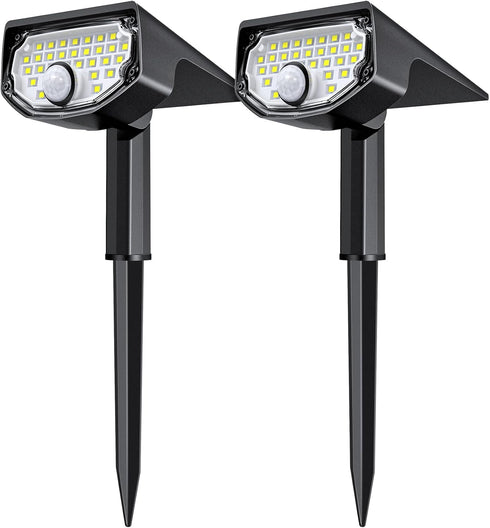 AloftSun Solar Motion Sensor Outdoor Lights,Waterproof Motion Sensor Spot Lights- 30 LED/3