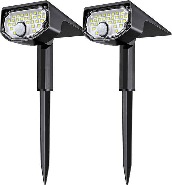 AloftSun Solar Motion Sensor Outdoor Lights,Waterproof Motion Sensor Spot Lights- 30 LED/3