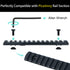 16 Pack M5 T-Nut Screw Replacement Sets with Thread Locking Screws, Wrench, and Nuts for Standard Rail Systems
