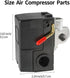 Air Compressor Pressure Switch Replacement LF10-4H, 95-125 PSI Range, 20A Rating, 4-Port