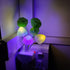 7 Pack 4 AUSAYE Sensor Night Light Plug Into Wall,Auto Night Lights Led Colors Cute LED Lamp Mushroom Light