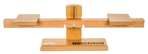 Eisco Labs Fulcrum Balance Simple Machines - Educational Wooden Model