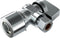 PROFLO PFXQAQ32 Chrome FastFit 5/8" Push x 3/8" OD Angle Stop Quarter Turn