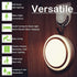 RTSU Dimmable Closet Rechargeable Touch Light with Timer, Kids Baby Nursery Night Light Lamp, Stick-on Anywhere LED