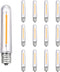 New S14 LED String Light Replacement Bulb, 12PK, 0.6 Watts, E12 Screw Base, Warm White