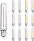 New S14 LED String Light Replacement Bulb, 12PK, 0.6 Watts, E12 Screw Base, Warm White