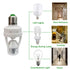 Taigeguang Socket,E26 E27 Bulb (3 Pack) Motion Sensor Light PIR Motion Screw Adapter Indoor Use Only, Auto On Off Night