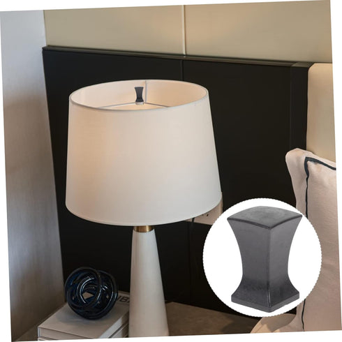 Holibanna 20-Pack Square Lamp Finials for Desk and Floor Lamps