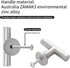 NEGS 2-inch 6-Pack Cabinet pulls Brushed Nickel Kitchen Cabinet Handles Brushed nickelSuitable for Cabinet Pulls