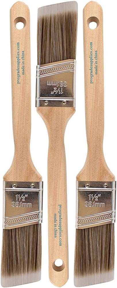 Pro Grade Paint Brushes Set - Paint Brush Set (3 Ea 1.5A SC)