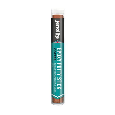 JENOLITE Copper Pipe & Tank Repair Epoxy Putty Stick - Repair Leaking Hot Lines and Plumbing Issues, 7 inch, 4oz