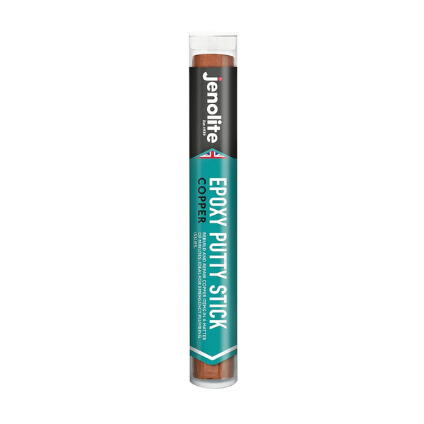 JENOLITE Copper Pipe & Tank Repair Epoxy Putty Stick - Repair Leaking Hot Lines and Plumbing Issues, 7 inch, 4oz
