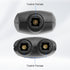 1 2 1 2 24K XMSJSIY Digital Optical Audio Splitter in Out Female to Female Gold-Plated Fiber Optic Port Connector