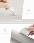 YSAGi Non-Slip Desk Pad, Waterproof PVC Leather Desk Protector, Large Desk Blotter for Office Work (Apricot Gray)