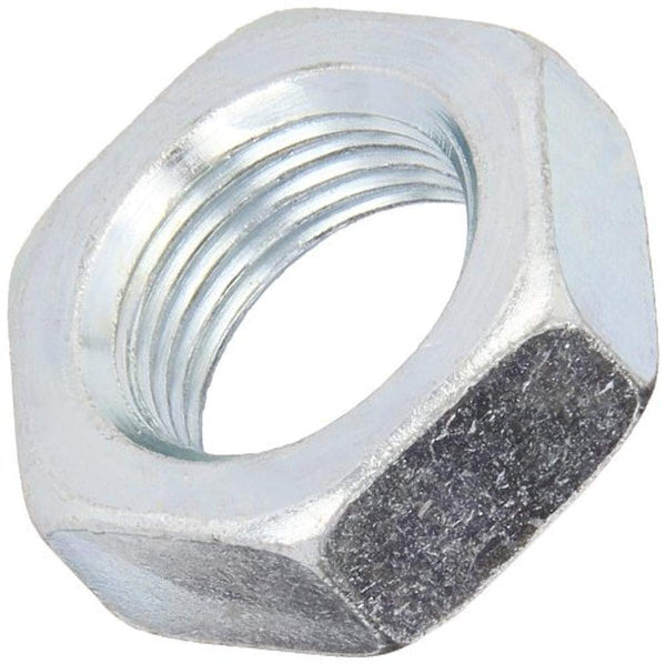 Small Parts Steel Hex Jam Nut, Zinc Plated Finish, Grade 2, ASME B18.2.2, 7/8"-14
