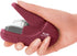 Plus Paper Clinch Compact Staple Free Staple Burgundy Wine