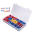 YWBL-WH 520Pcs Wire Connector Kit Cold Pressed Wire Terminals Crimp Connectors Electrical Terminals Kit