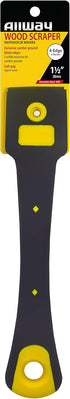ALLWAY FE2 4-Edge Soft-Grip Scraper for Wood and Painting Applications, 1-1/2" by ALLWAY