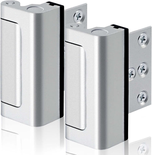 GreaTalent 2PACK Home Security Door Reinforcement Lock Childproof, Add High Security to Home