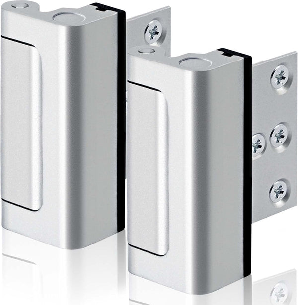 GreaTalent 2PACK Home Security Door Reinforcement Lock Childproof, Add High Security to Home