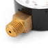 Water Pressure Meter, Dial Instrument 0-15Psi, 0-1Bar Manometer for Air and Water