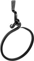 Wrought Iron Towel Ring - Handmade Towel Rack, A Touch Of Artisanal Charm To Your Kitchen Or Bathroom