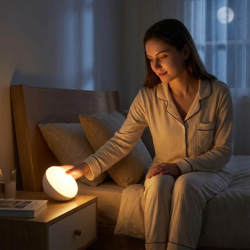 2700K 2200mAh SEENSINY Gravity Sensor Cordless Table Lamp - Warm Light Rechargeable Battery Operated, Portable Mini