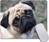 Custom Animal Gaming Mouse Pad, Pug Dog Antique Decor, 9.5 x 7.9 Inch (240mm x 200mm x 3mm)