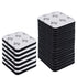60PCS Black Double Sided Foam Tape - Strong Self-Adhesive Mounting Pads, 1.58" Diameter for Various Surfaces
