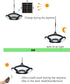 Night,4+1 136Leds Remote,IP65 HULPPRE Solar Shed Light-Daytime or Leaves Brighter Solar Light Indoor&Outdoor