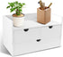 Charmewooden Desk Organizer with Drawers Countertop Drawer Organizer Drawers for Desk Top