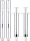 Touch Up Paint Pens 2 in 1 Pack, Refillable Brush Pen & Empty Oil Pen for Touch Up Wall Cabinets Furniture Wood (3 ml,