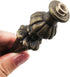 YHXiXi 3.43 0.98 inches Antique Brass Metal Lampshade Top Cover Solid Decorative Bronze Lampshade Knob for Floor Lamp