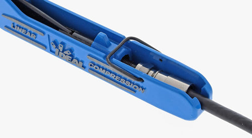 LinearX3 Coax Compression Tool for F/BNC/RCA connectors by IDEAL Electrical