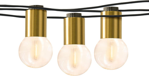 Brightech Glow LED String Lights - 26 Ft Commercial Grade Patio Lights
