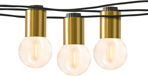 Brightech Glow LED String Lights - 26 Ft Commercial Grade Patio Lights