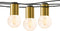 Brightech Glow LED String Lights - 26 Ft Commercial Grade Patio Lights