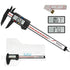 Electronic Digital Caliper and Measuring Tape, 6 Inch/150mm Micrometer with Large LCD Screen, 60 Inch/150cm Measuring