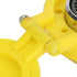 Yellow Eye Wash Spray Head, Portable Eye Washer for Laboratory, Premium 304 Stainless Steel and ABS Materials