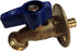 2 Pieces XFITTING 1/2" Pex B x 3/4" GHT Hose Bibb with Flange, Brass Garden Valve