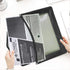 File Holder Transparent File Folder for Document Expanding File Wallet - A4 Wallet Plastic Wallets Clear Poly Envelopes