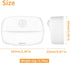 ZISUYU Closet Motion Sensor Light Indoor Led Night Light Stick on Nightlight Battery Operated Lights for Hallway Stair