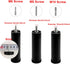 Generic 4Pcs M6/M8/M10 (Size:6cm(2inch),Color:Black-M8) Metal Furniture Legs, Adjustable Height Sofa Replacement