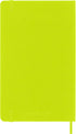 Moleskine Classic Notebook, Hard Cover, Large (5" x 8.25") Ruled/Lined, Lemon Green, 240 Pages