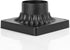 3.0" 2 Pack Lighting Outdoor Post Light Mounting Base OD Heavy-Aluminum Pier Mount Adapter in Black Finish for Deck