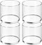 MaxGear Round Pen Holder 4 Pack, Acrylic Cylinder Container for Desk, Pencil Holder for Utensil and Makeup Brush Storage